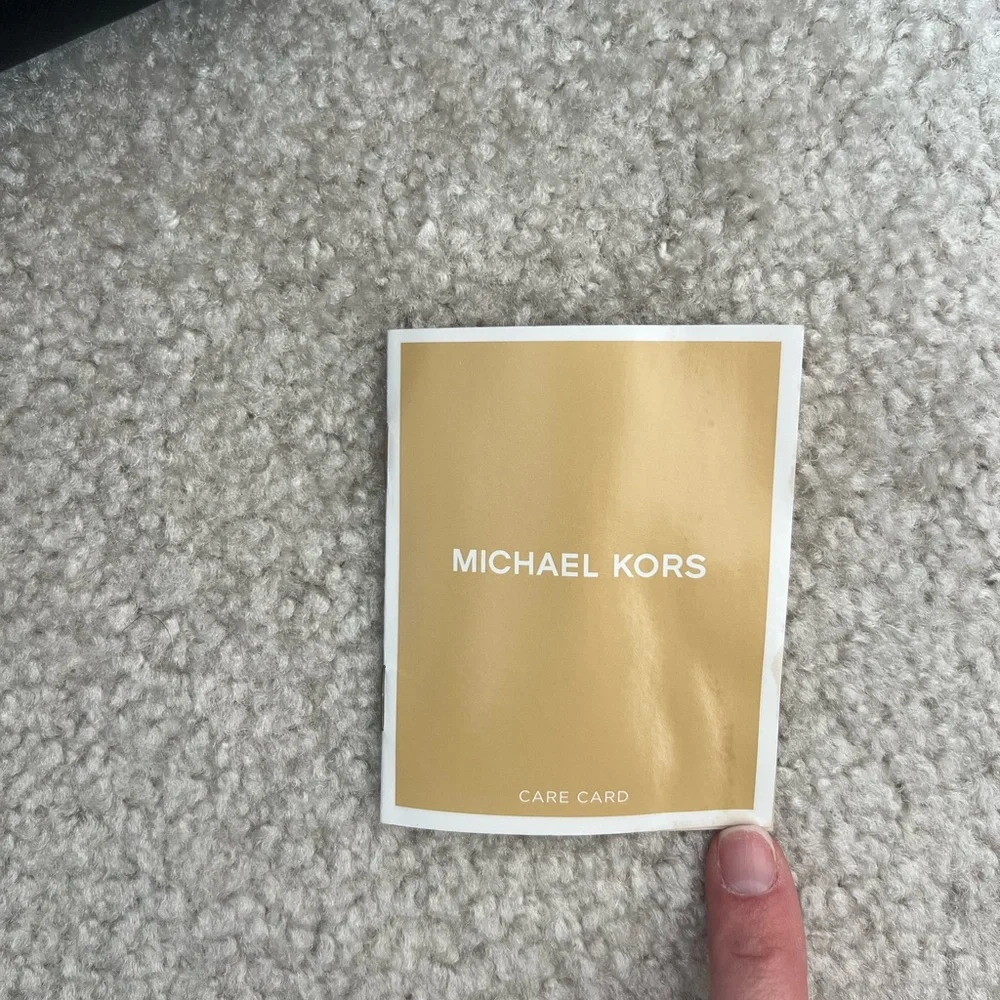 Michael Kors Dillon Black Leather Satchel - Picture 10 of 11